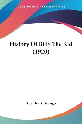 Billy The Kid története (1920) - History Of Billy The Kid (1920)