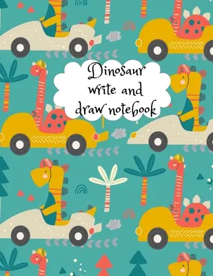 Dinoszaurusz író- és rajzfüzet - Dinosaur write and draw notebook