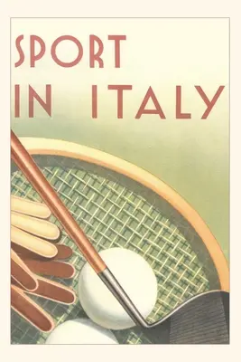 Vintage Journal Sport Olaszországban plakát - Vintage Journal Sport in Italy Poster
