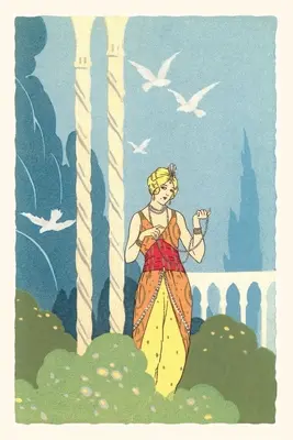 Vintage Journal Nő a hárem ruha - Vintage Journal Woman in Harem Costume