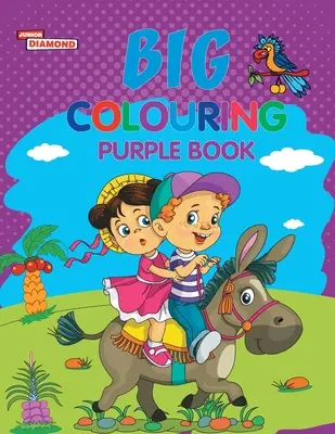 Big Colouring Purple Book for 5 to 9 éves gyerekek Fun Activity and Colouring Book for Children - Big Colouring Purple Book for 5 to 9 years Old Kids Fun Activity and Colouring Book for Children