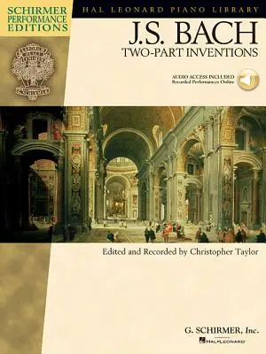 J.S. Bach - Kétrészes invenciók [CD-vel] - J.S. Bach - Two-Part Inventions [With CD]