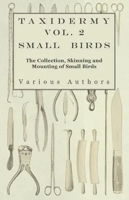 Taxidermia 2. kötet Kis madarak - A kis madarak gyűjtése, megnyúzása és felhelyezése - Taxidermy Vol. 2 Small Birds - The Collection, Skinning and Mounting of Small Birds