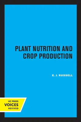 Növénytáplálkozás és növénytermesztés - Plant Nutrition and Crop Production