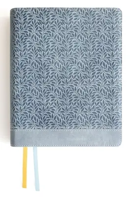 Niv, Journal the Word Bible (Perfect for Note-Taking), Large Print, Leathersoft, Teal, Red Letter, Comfort Print: Reflect, Take Notes, or Create Art N