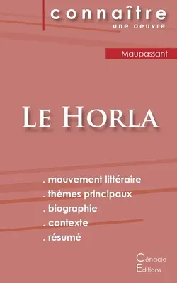 Fiche de lecture Le Horla de Maupassant (analyse littraire de rfrence et rsum complet)