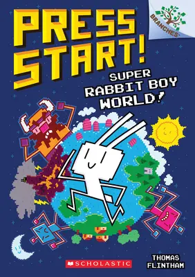 Szupernyúlfiú világ! A Branches Book (Press Start! #12) - Super Rabbit Boy World!: A Branches Book (Press Start! #12)