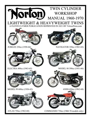 NORTON 1960-1970 KISKERÉK ÉS NAGYKERÉK KÉT CIKLINDERES” MŰSZAKMŰSZAKI KÉZIKÖNYV 250cc-től 750cc-ig. BELEÉRTVE AZ 1968-1970-ES COMMANDO-T IS” - NORTON 1960-1970 LIGHTWEIGHT AND HEAVYWEIGHT TWIN CYLINDER