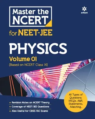 Mester az NCERT a NEET és a JEE fizika Vol 1 számára - Master the NCERT for NEET and JEE Physics Vol 1