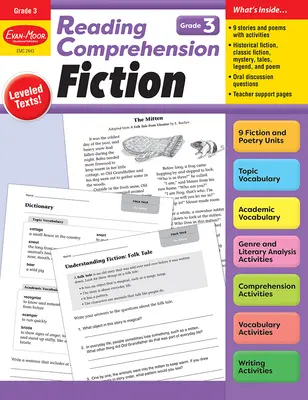 Reading Comprehension: Fiction, 3. osztály tanári segédanyag - Reading Comprehension: Fiction, Grade 3 Teacher Resource