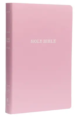 KJV, Ajándék és Díj Biblia, műbőr, rózsaszín, piros betűs kiadás - KJV, Gift and Award Bible, Imitation Leather, Pink, Red Letter Edition