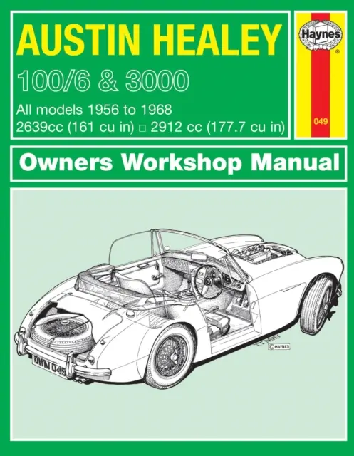 Austin Healey 100 Tulajdonosok Workshop Manual - Austin Healey 100 Owners Workshop Manual