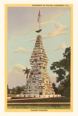 Vintage Journal Monument of States, Kissimmee, Florida