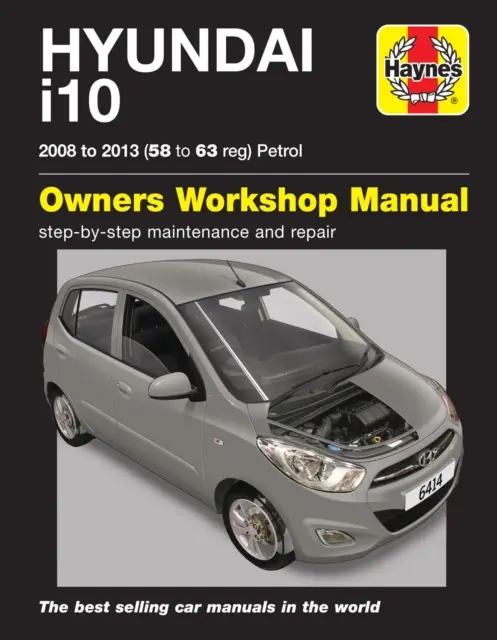 Hyundai i10 benzines ('08-'13) 58-63 - Hyundai i10 petrol ('08-'13) 58 to 63