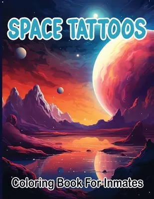 Space Tattoos színező könyv rabok számára - Space Tattoos coloring book for inmates