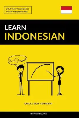 Indonéz nyelvtanulás - Gyorsan / Könnyen / Hatékonyan: 2000 kulcsszótár - Learn Indonesian - Quick / Easy / Efficient: 2000 Key Vocabularies