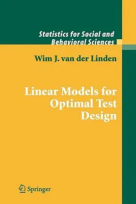 Lineáris modellek az optimális teszttervezéshez - Linear Models for Optimal Test Design