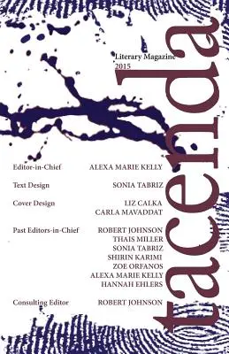 Tacenda Irodalmi Magazin 2015 - Tacenda Literary Magazine 2015