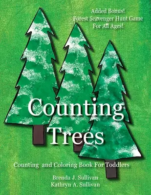 Fák számolása: Counting Book For Toddlers Coloring Book Included - Counting Trees: Counting Book For Toddlers Coloring Book Included