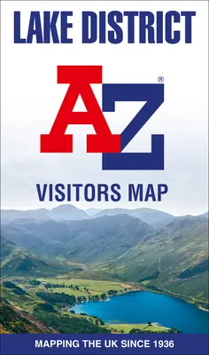 Lake District A-Z látogatói térkép - Lake District A-Z Visitors Map