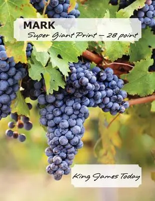 MÁRKUS, Super Giant Print - 28 pont: James király ma - MARK, Super Giant Print - 28 point: King James Today