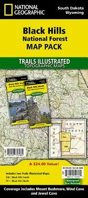 Black Hills National Forest [Térképcsomag] - Black Hills National Forest [Map Pack Bundle]