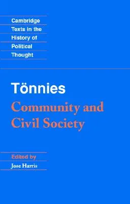 T Nnies: Közösség és civil társadalom - T Nnies: Community and Civil Society
