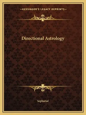 Irányított asztrológia - Directional Astrology