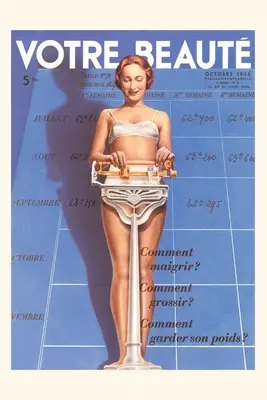 Vintage Journal francia női magazin borítója - Vintage Journal French Women's Magazine Cover