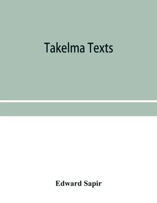 Takelma szövegek - Takelma texts