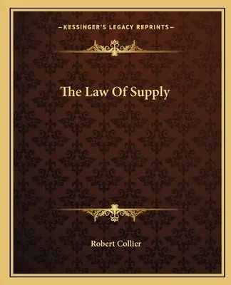 A kínálat törvénye - The Law Of Supply