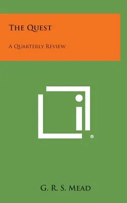 A küldetés: A Quarterly Review - The Quest: A Quarterly Review