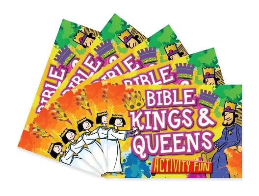 Biblia Királyok és királynők Activity Fun: 5 csomag - Bible Kings & Queens Activity Fun: 5 Pack