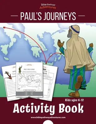 Pál utazásai Tevékenységi könyv - Paul's Journeys Activity Book