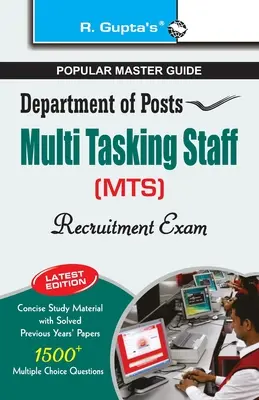 Postaügyi Minisztérium: MTS (Multi Tasking Staff) felvételi vizsgaútmutatója - Department of Posts: Multi Tasking Staff (MTS) Recruitment Exam Guide