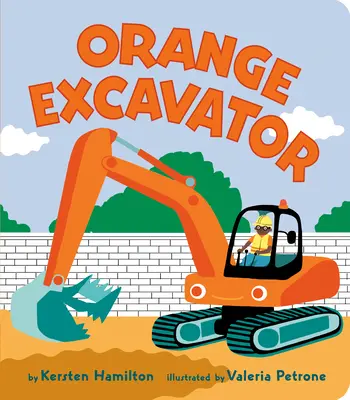 Narancssárga kotrógép - Orange Excavator