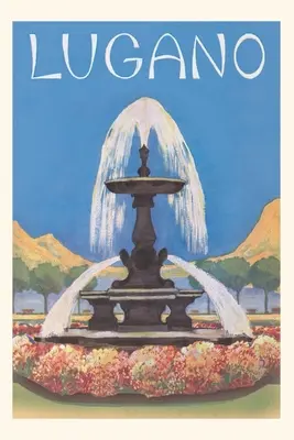 Vintage Journal szökőkút Lugano - Vintage Journal Fountain in Lugano