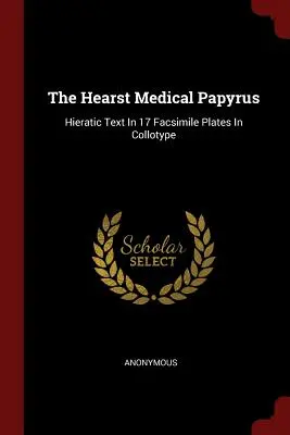 The Hearst Medical Papyrus: Hieratický text v 17 faksimilních deskách v kolografii - The Hearst Medical Papyrus: Hieratic Text In 17 Facsimile Plates In Collotype