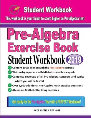 Pre-Algebra gyakorlókönyv: Student Workbook: Student Workbook - Pre-Algebra Exercise Book: Student Workbook