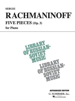 5 Pieces, Op. 3 (Vaap Edition): National Federation of Music Clubs 2014-2016 Selection Piano Solo