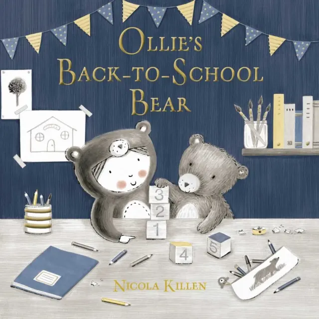 Ollie's Back-to-School Bear - Tökéletes az óvodába induló kicsiknek! - Ollie's Back-to-School Bear - Perfect for little ones starting preschool!