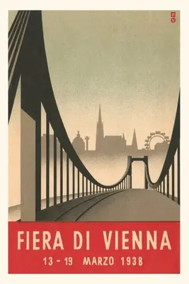 Vintage Journal Plakát a bécsi vásárra, Ausztria - Vintage Journal Poster for Vienna Fair, Austria