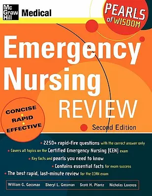 Sürgősségi ápolás felülvizsgálata: Bölcsesség gyöngyszemei, második kiadás - Emergency Nursing Review: Pearls of Wisdom, Second Edition