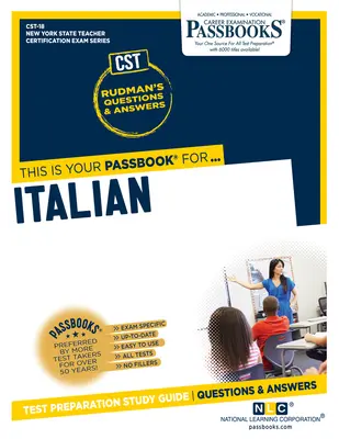 Olasz (Cst-18): Passbooks Study Guide 18. kötet - Italian (Cst-18): Passbooks Study Guide Volume 18