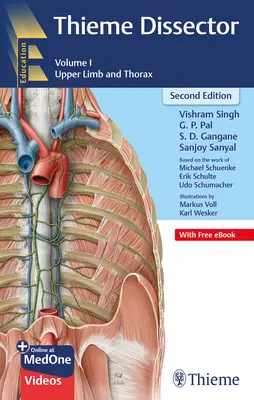 Thieme Dissector 1. kötet: Felső végtag és mellkas - Thieme Dissector Volume 1: Upper Limb and Thorax