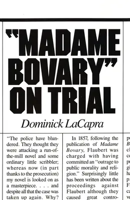 Madame Bovary a perben - Madame Bovary on Trial