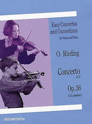 Concerto in D, Op. 36: Könnyű versenyművek és versenyművek sorozat hegedűre és zongorára - Concerto in D, Op. 36: Easy Concertos and Concertinos Series for Violin and Piano