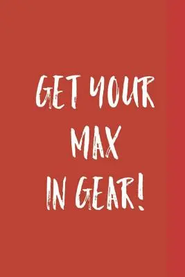 Vedd fel a Maxot a sebességre! - Get Your Max in Gear!