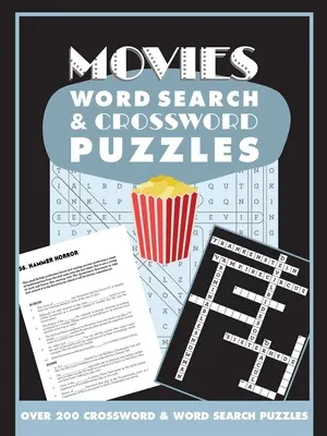 Filmek Szókereső és keresztrejtvények - Movies Word Search and Crossword Puzzles