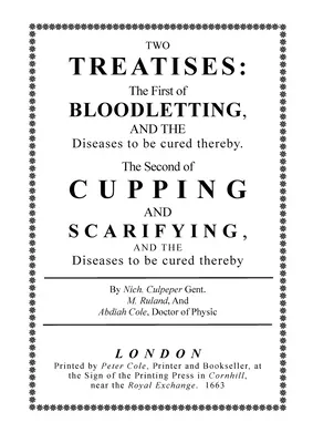 Vérvétellel és csészézéssel - Bloodletting and Cupping